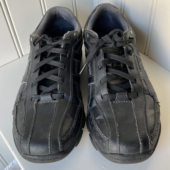 SKECHERS Black Diameter Murilo Oxford Shoe Size 8 - Picture 9 of 14